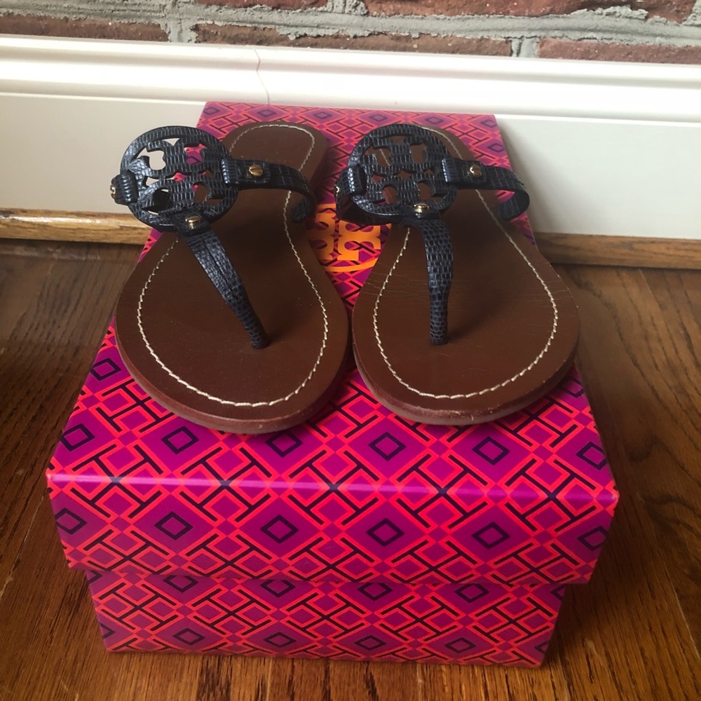 Tory Burch Miller Sandals (with original box)